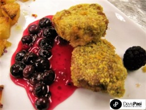 Capriolo e salsa ai frutti di bosco